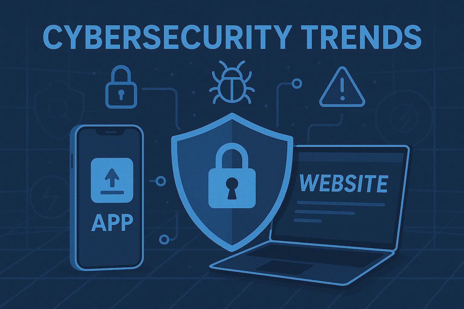 Cybersecurity Trends: So schützt du deine Website und App