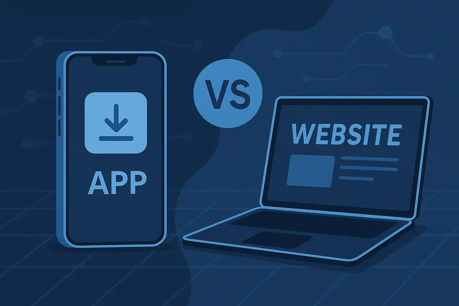 Wann brauche ich eine App und wann eine Webseite?