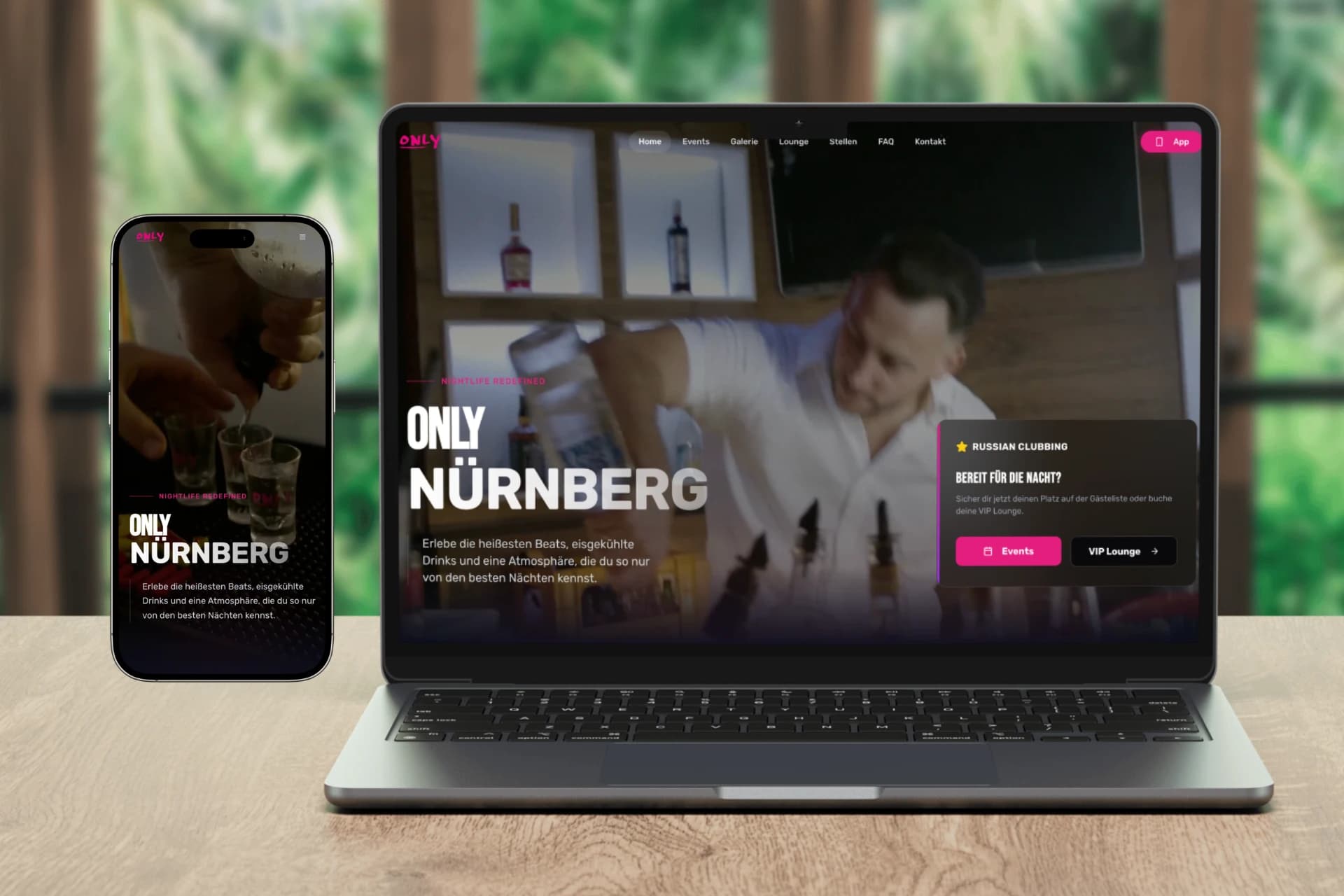 Only Nürnberg Website