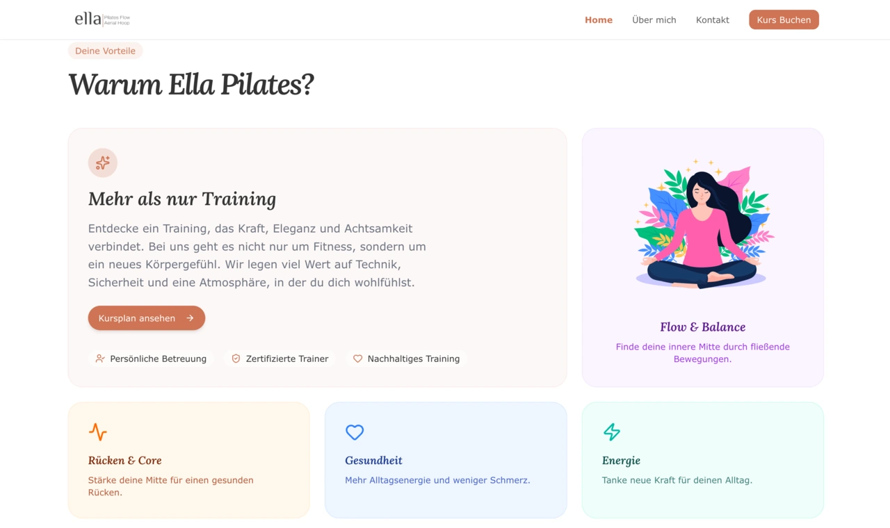 Ella Pilates Warum